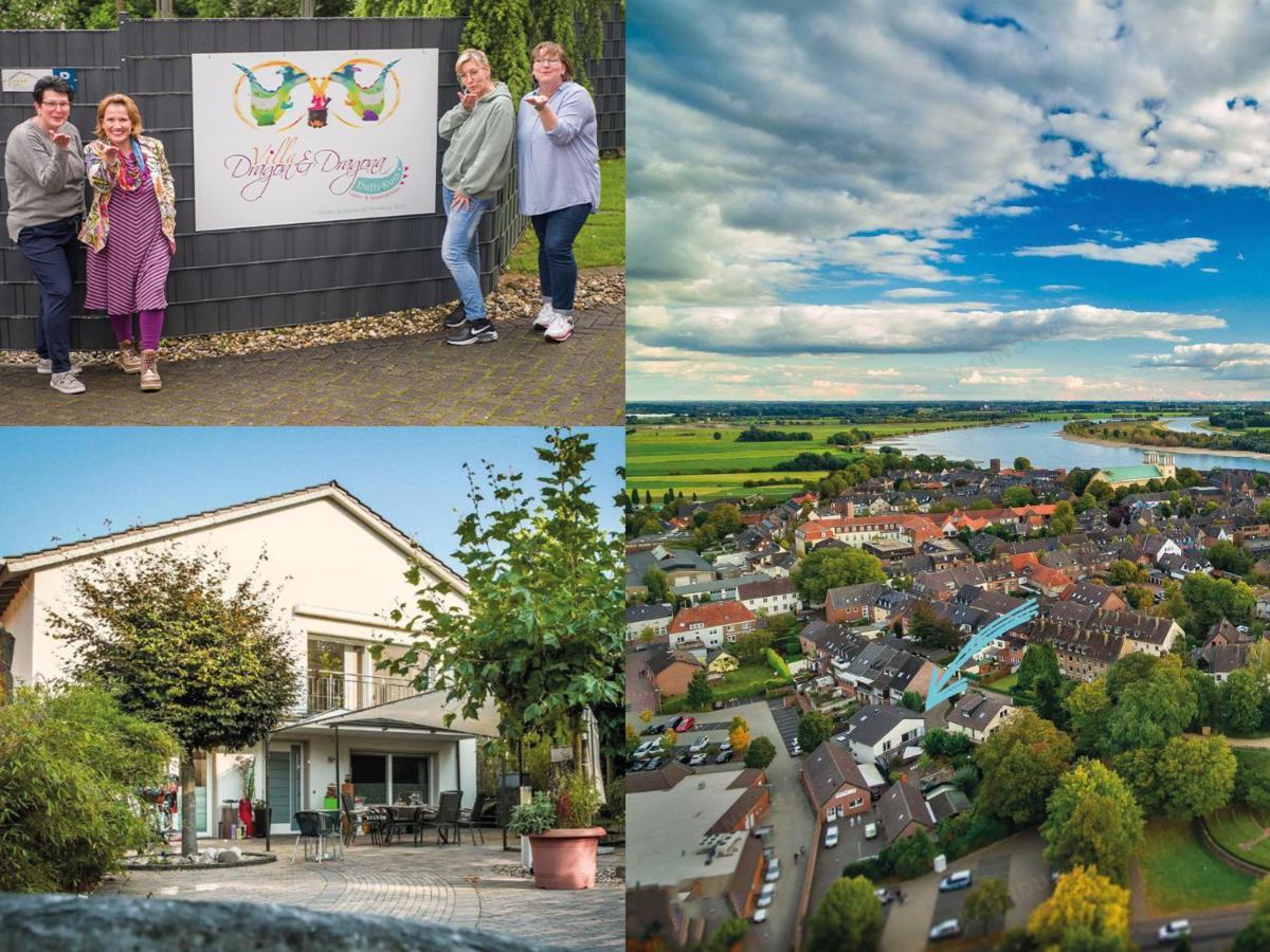 Villa Dragona Dufti-Kuss Gaestehaus Im Herzen Von Rees Bagian luar foto